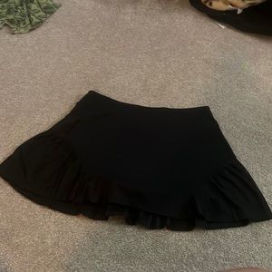 Mini black tenis skirt
